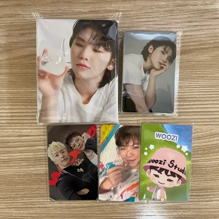 [BUNJANG] Seventeen Woozi Jihoon Bundle Set / 세븐틴 우지 지훈 포카일괄판매