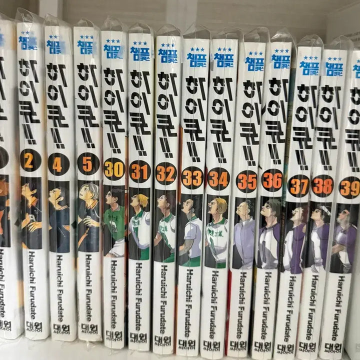 [BUNJANG] Haikyu Manga Bundle Set / 하이큐 만화책 일괄