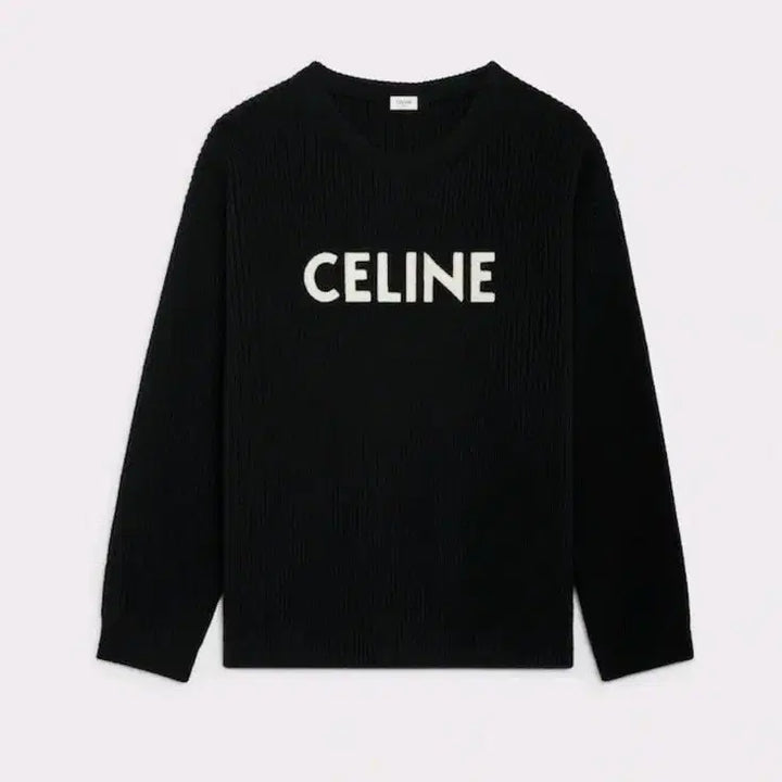 [BUNJANG] Celine Oversized Sweater XS Black / 셀린느 오버사이즈 스웨터 니트 XS 블랙 xs