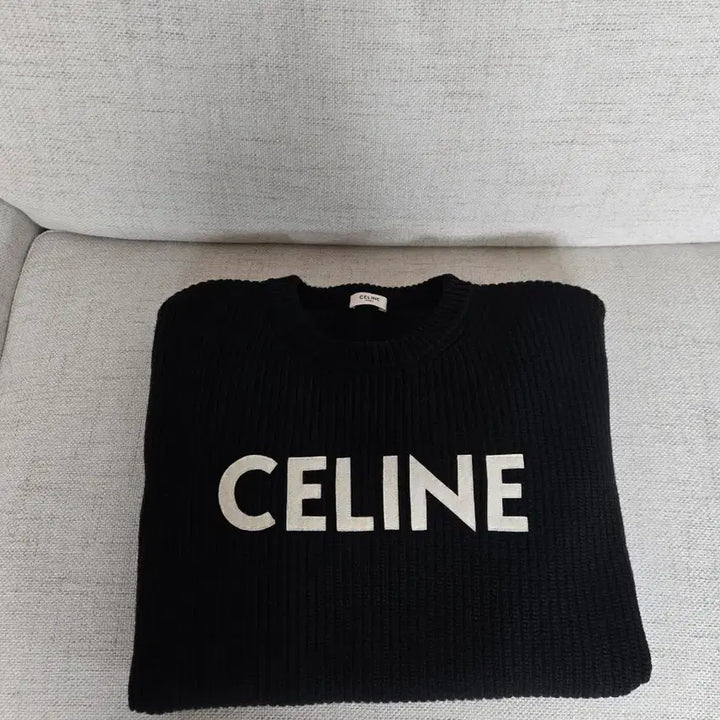 [BUNJANG] Celine Oversized Sweater XS Black / 셀린느 오버사이즈 스웨터 니트 XS 블랙 xs