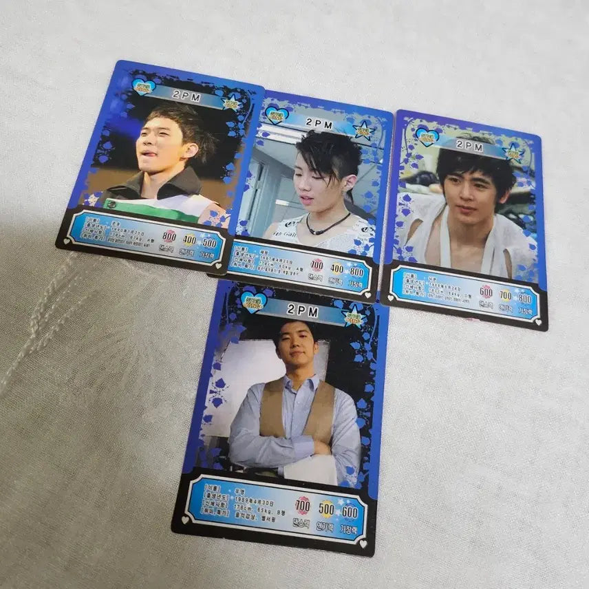 [BUNJANG] 2PM Idol Photocard Bundle Set / 투피엠 2PM 아이돌 포토카드 포카 카드 고전문구 레트로 굿즈 JYP