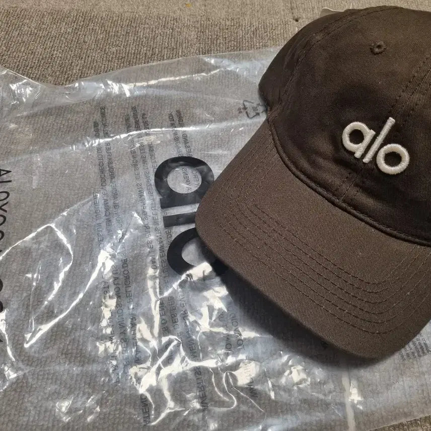 [BUNJANG] alo Brown Ball Cap / [재고1개/원가이하정리]alo 알로 브라운  볼캡 모자
