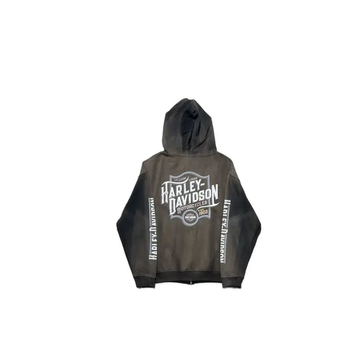 [BUNJANG] Vintage Harley Davidson Hooded Zip-up / 빈티지 할리데이비슨 후드집업