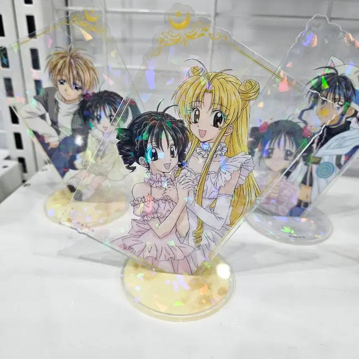 [BUNJANG] Moonlight Angel Luna &amp; Full Moon Acrylic Stand / 달빛천사 팝업 루나&amp;풀문 아크릴 스탠드 정가양도