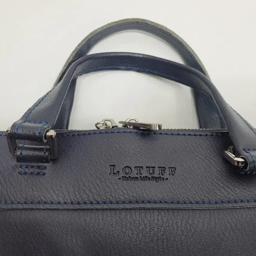 [BUNJANG] ROTUFF Briefcase Leather Handbag / ROTUFF 로터프 브리프케이스 가죽 서류가방