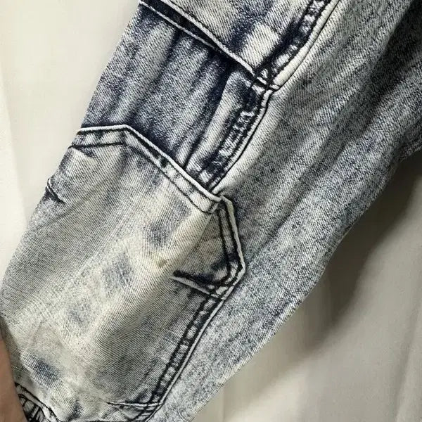 [BUNJANG] M CODURA Biker Denim Jacket / [M] CODURA 코듀라 바이커 데님집업자켓