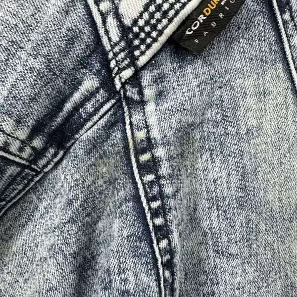 [BUNJANG] M CODURA Biker Denim Jacket / [M] CODURA 코듀라 바이커 데님집업자켓