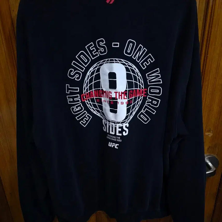 [BUNJANG] UFC Black Crewneck Sweatshirt XL / UFC 블랙 맨투맨 XL