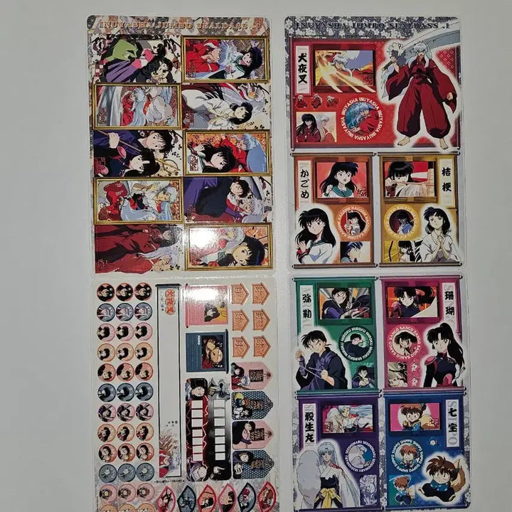 [BUNJANG] InuYasha Jumbo Seal Sticker Bundle Set / (일괄판매) 이누야샤 점보씰 (스티커)