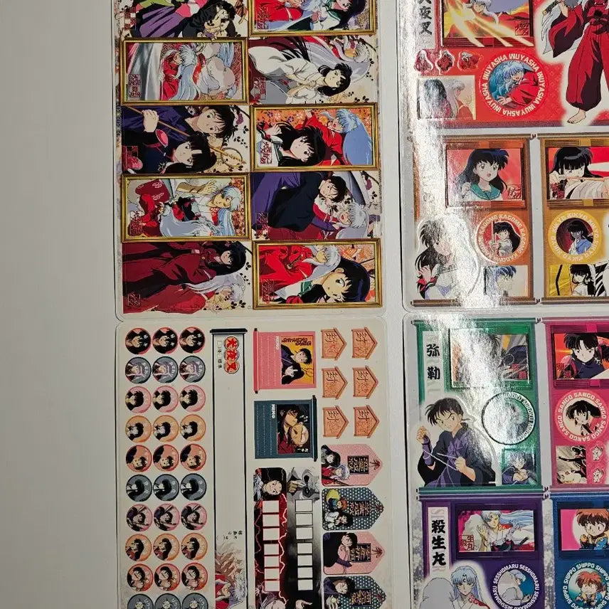 [BUNJANG] InuYasha Jumbo Seal Sticker Bundle Set / (일괄판매) 이누야샤 점보씰 (스티커)