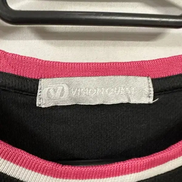 [BUNJANG] VISION Round Line Point Long Sleeve T-shirt / [S] VISION 라운드 라인포인트 긴팔티