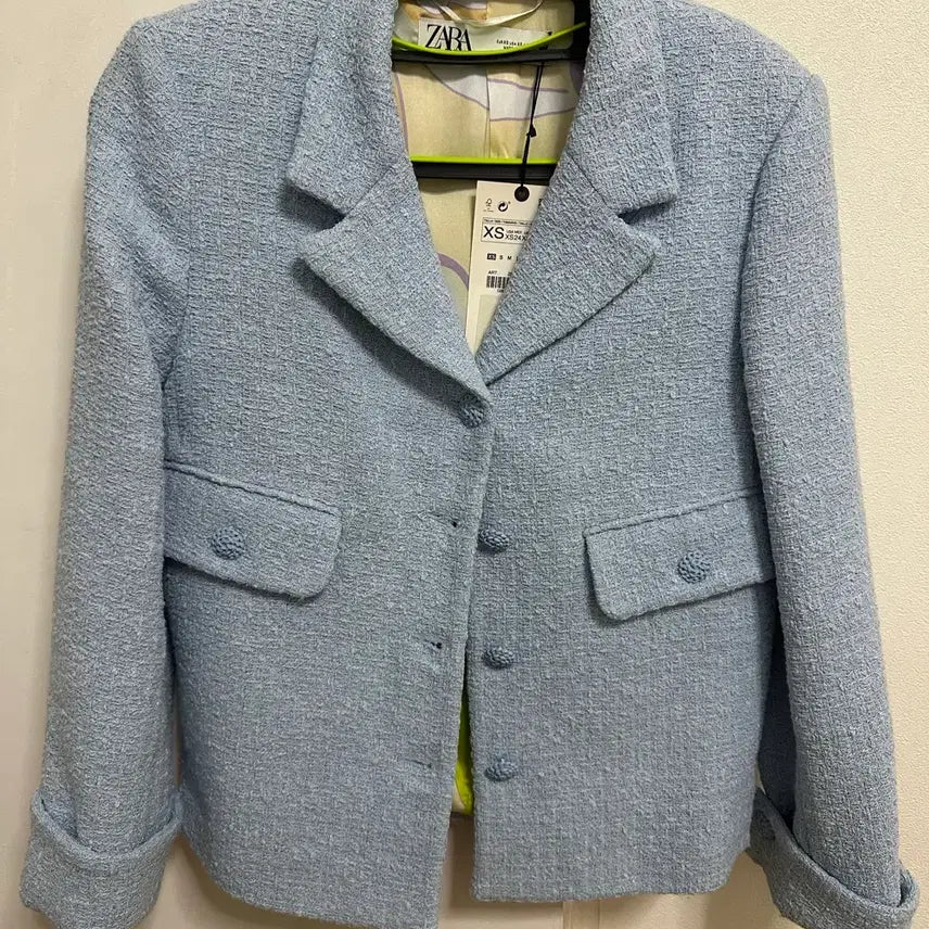 [BUNJANG] ZARA Tweed Jacket / 택달린 새상품 자라 트위드자켓 zara