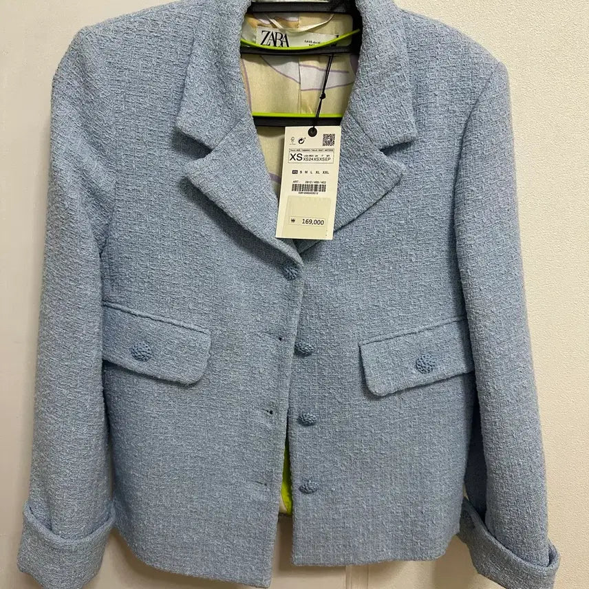 [BUNJANG] ZARA Tweed Jacket / 택달린 새상품 자라 트위드자켓 zara