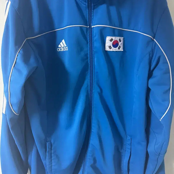 [BUNJANG] Adidas Taekwondo Korea National Team Training Zip-Up Jacket / 태권도 코리아 상비군 집업