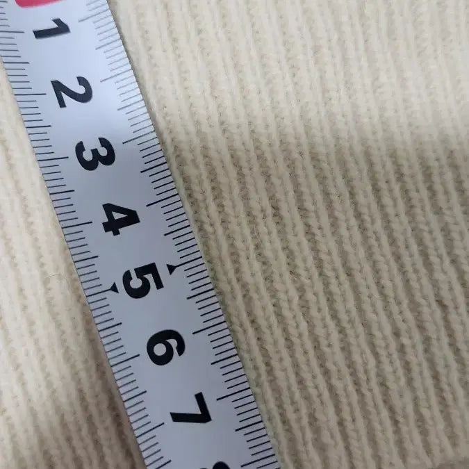 [BUNJANG] Deco Cashmere Ivory Knit Sweater / 데코 캐시미어 아이보리 니트