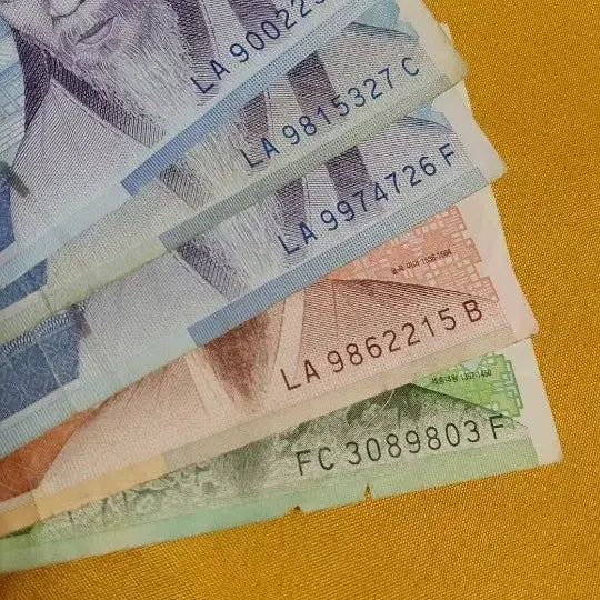 [BUNJANG] Rare Banknotes (5 Types) / 희귀지폐(5가지)