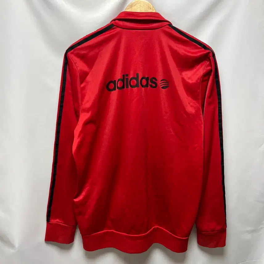 [BUNJANG] Adidas Beckenbauer Red Track Top Jacket / [정품/L] 아디다스 베켄바우어 레드 삼선 빨검 트랙탑/져지