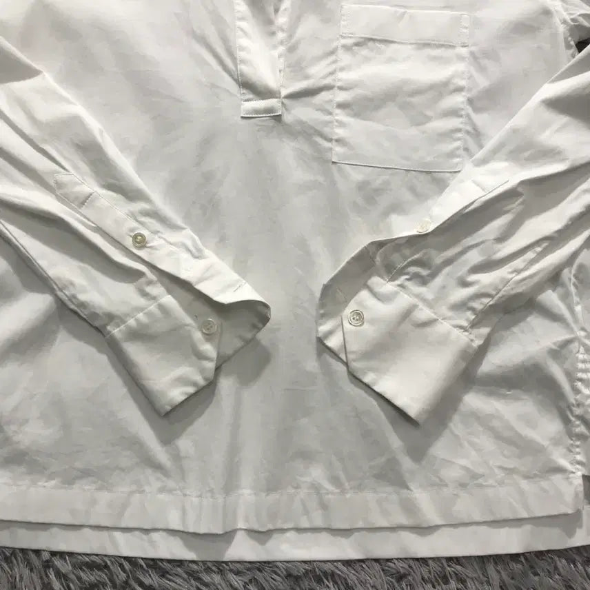 [BUNJANG] Theory White No-Button Shirt (Women&