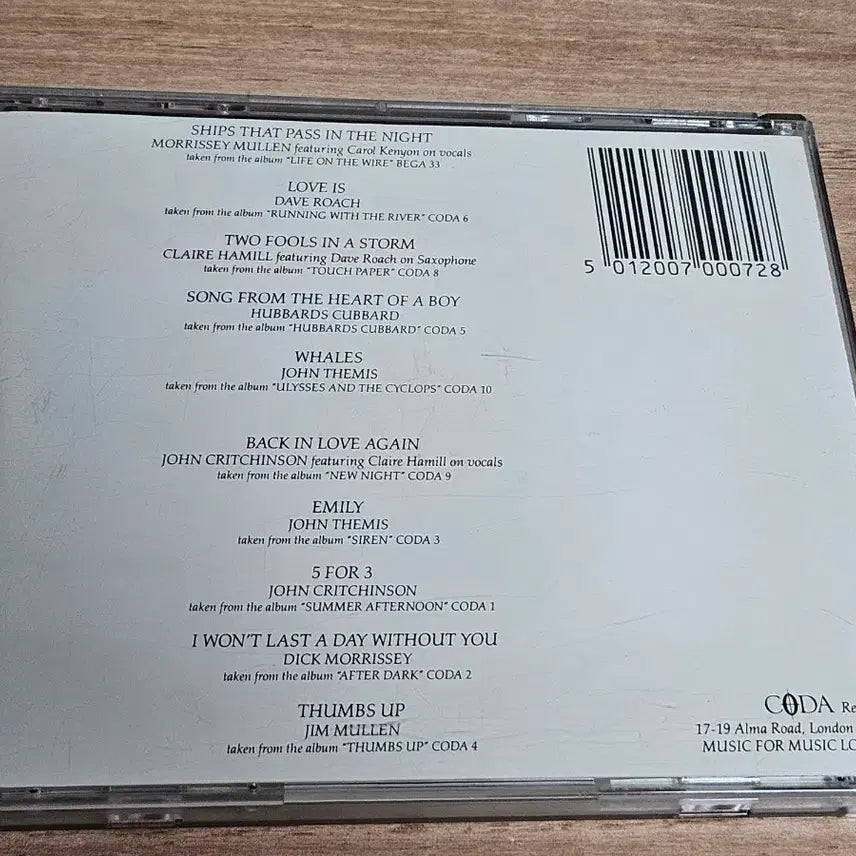 [BUNJANG] Night Music CD / Night Music (수입CD)