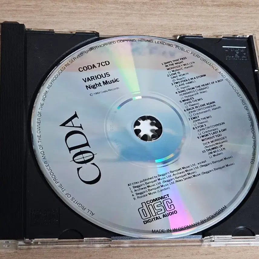 [BUNJANG] Night Music CD / Night Music (수입CD)