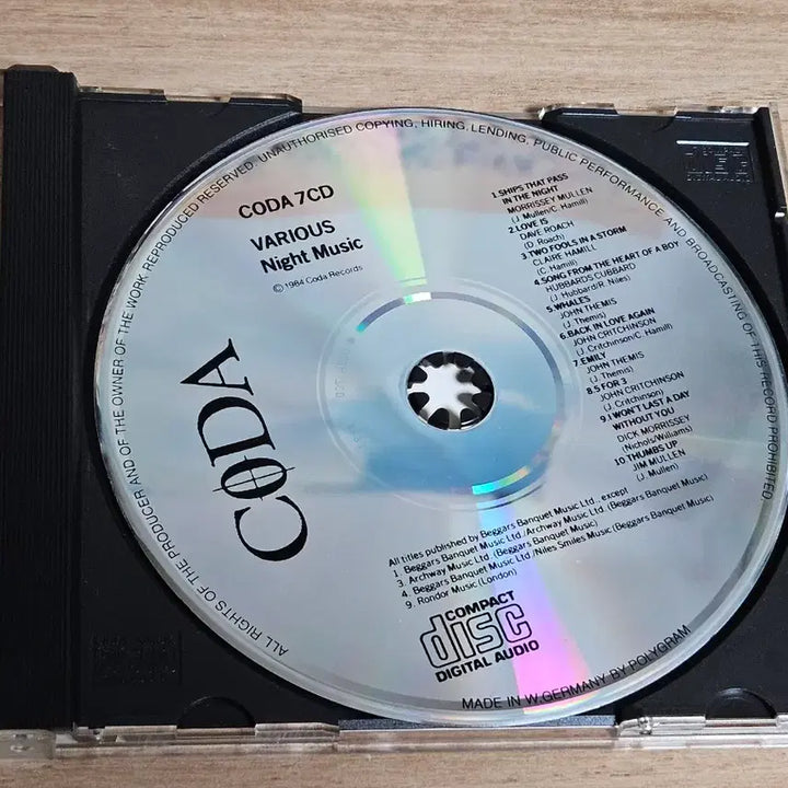 [BUNJANG] Night Music CD / Night Music (수입CD)