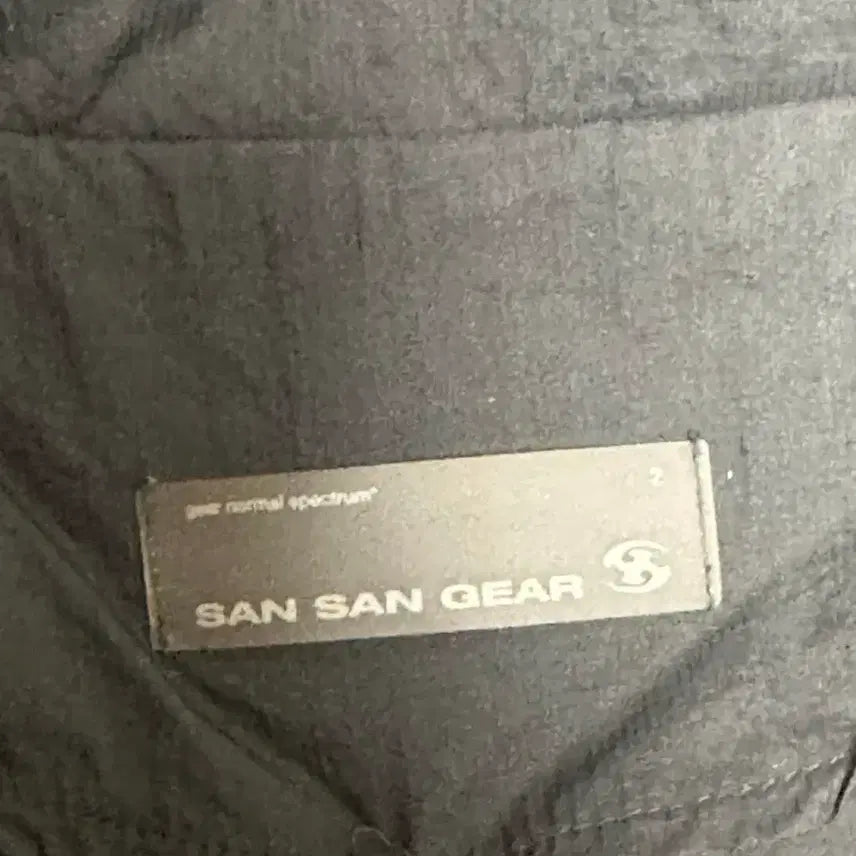 [BUNJANG] SANSAN GEAR Panel Jacket Black 23SS / [2]산산기어 패널드 자켓 블랙 23ss