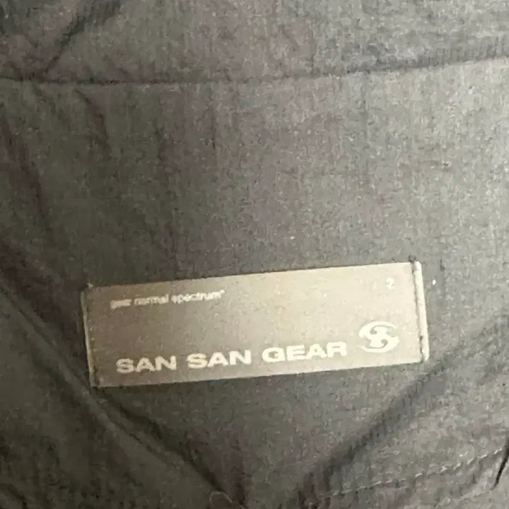 [BUNJANG] SANSAN GEAR Panel Jacket Black 23SS / [2]산산기어 패널드 자켓 블랙 23ss