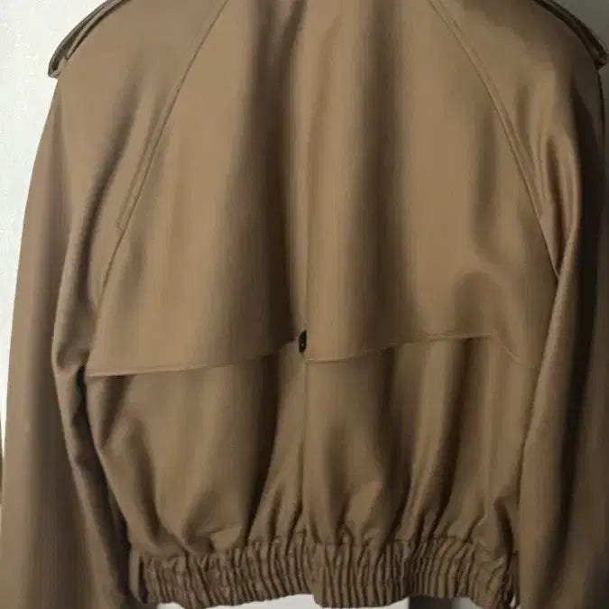 [BUNJANG] Noise 25FW Neck Buckle Wool Blouson Jacket / 노이스 25FW 넥 버클 울 블루종 M <카멜>