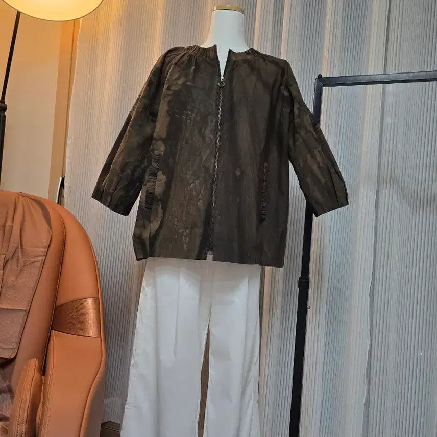 [BUNJANG] Natural Dye Cotton Jacket / 천연염색 면 자켓 (새상품 / 77~88 가능)