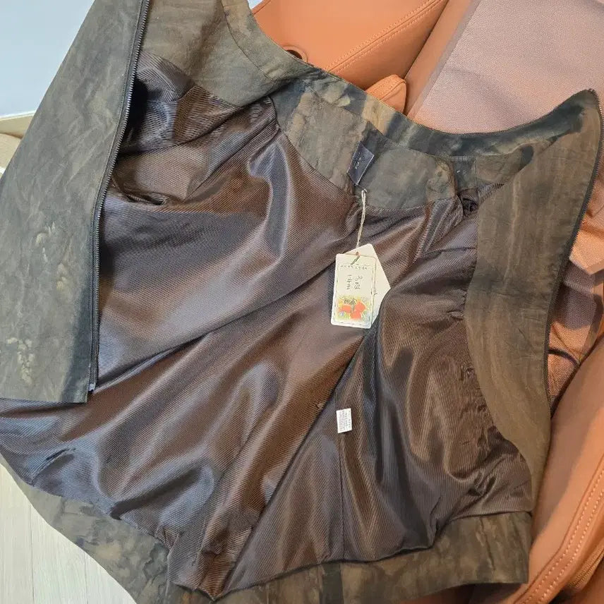 [BUNJANG] Natural Dye Cotton Jacket / 천연염색 면 자켓 (새상품 / 77~88 가능)