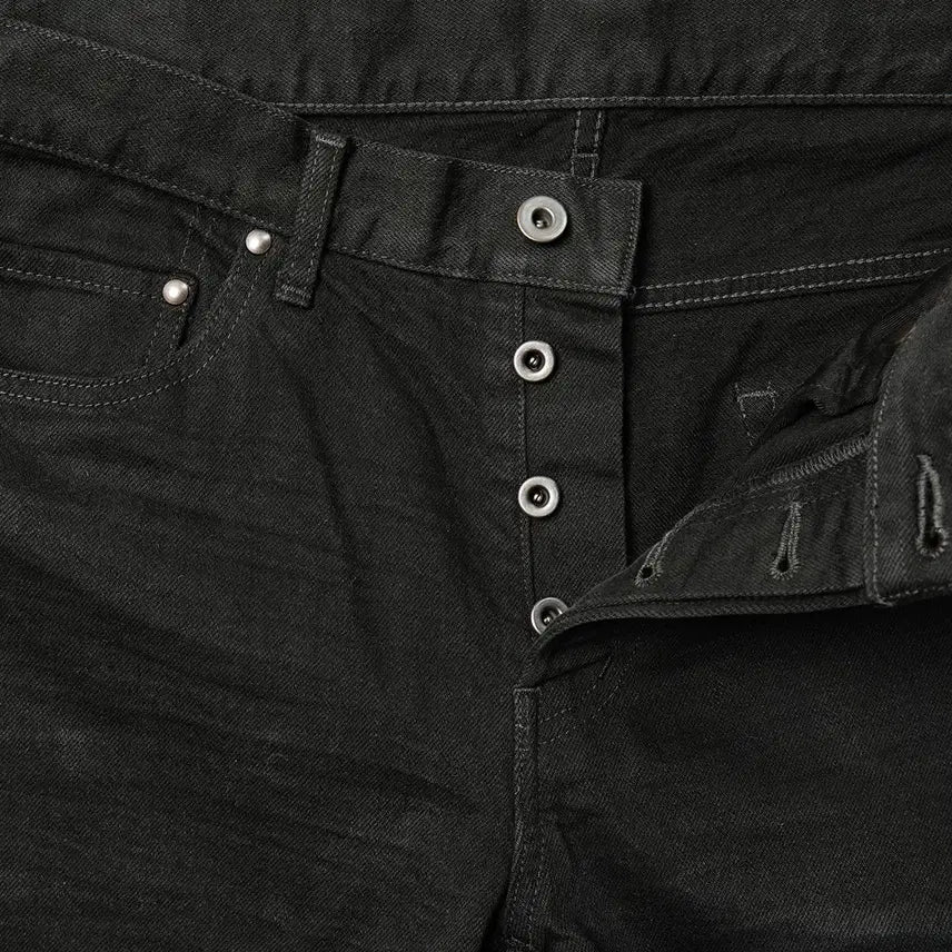 [BUNJANG] wjk Jun Hashimoto 5153 Black Denim Pants / [31] wjk 준 하시모토 5153 타이트 니트 블랙 데님팬츠