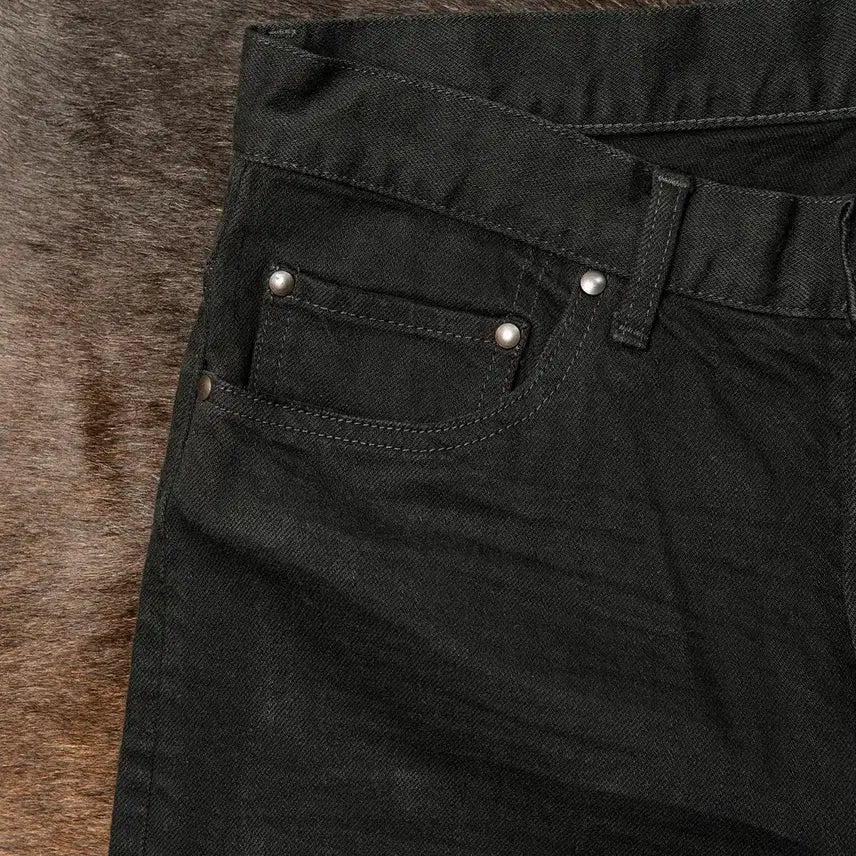 [BUNJANG] wjk Jun Hashimoto 5153 Black Denim Pants / [31] wjk 준 하시모토 5153 타이트 니트 블랙 데님팬츠