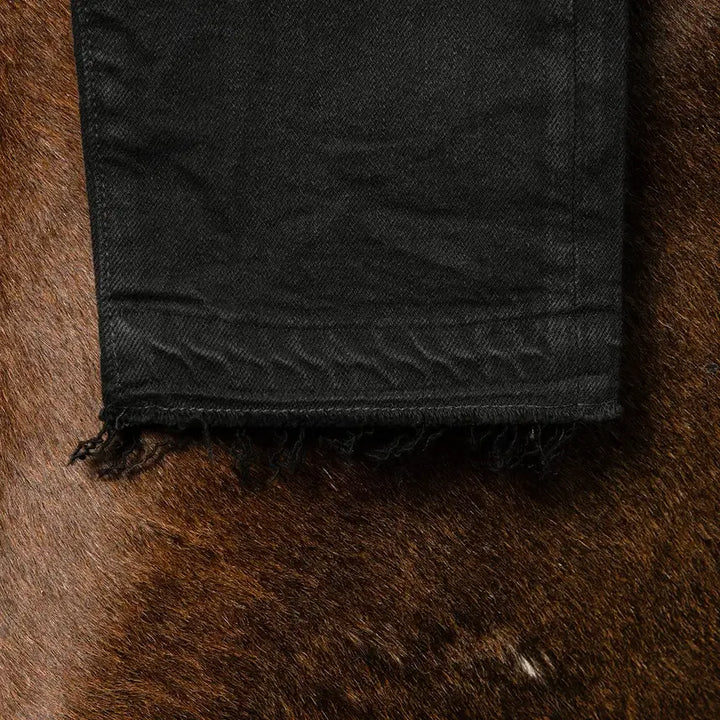 [BUNJANG] wjk Jun Hashimoto 5153 Black Denim Pants / [31] wjk 준 하시모토 5153 타이트 니트 블랙 데님팬츠