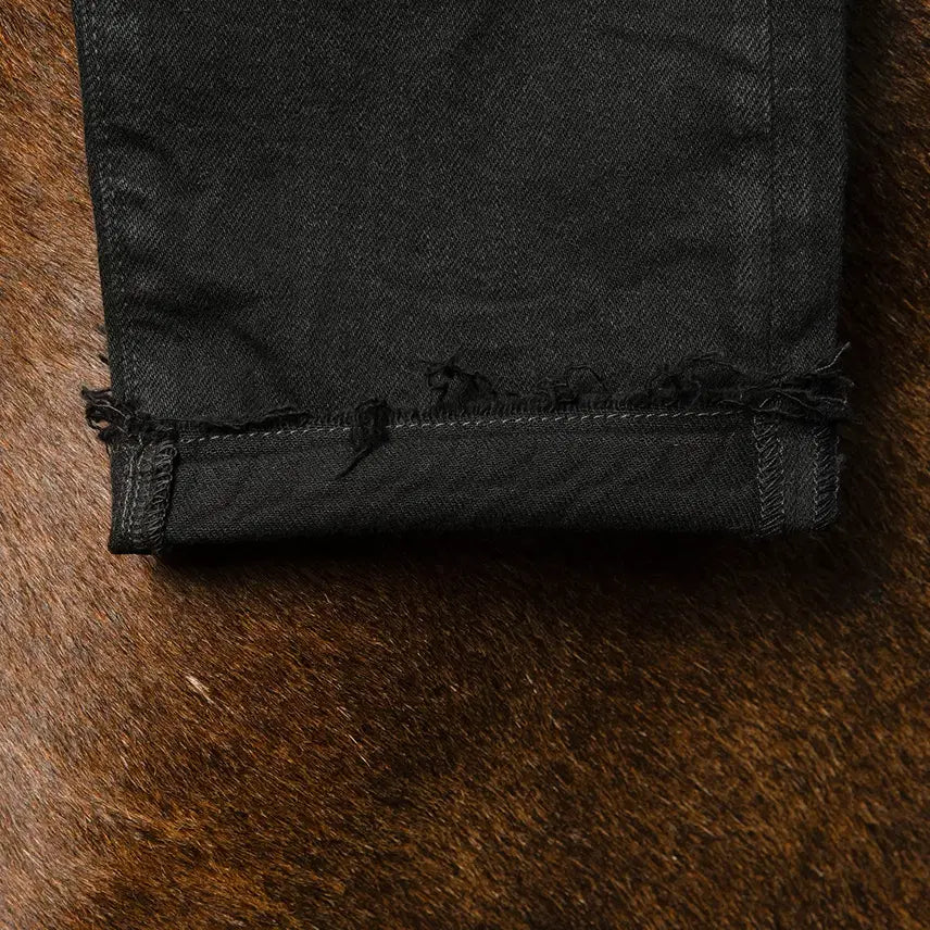 [BUNJANG] wjk Jun Hashimoto 5153 Black Denim Pants / [31] wjk 준 하시모토 5153 타이트 니트 블랙 데님팬츠