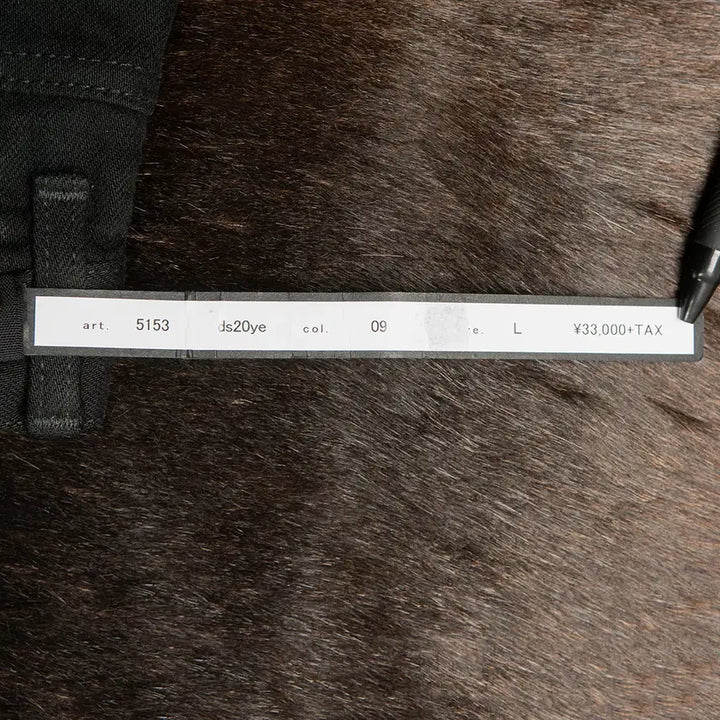 [BUNJANG] wjk Jun Hashimoto 5153 Black Denim Pants / [31] wjk 준 하시모토 5153 타이트 니트 블랙 데님팬츠