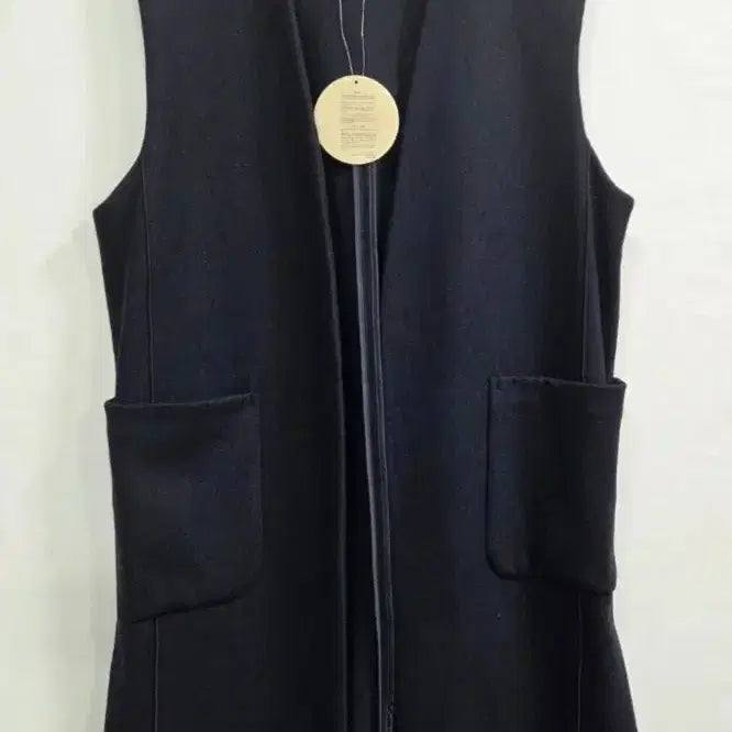 [BUNJANG] SJ WANI Navy Long Vest L / SJ WANI 네이비 롱 베스트  L (새제품)