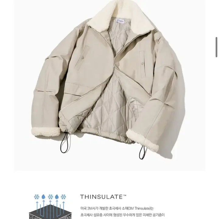 [BUNJANG] Partimento 3M Thinsulate Boa Fleece Mouton Jacket / 파르티멘토 3M 신슐레이트 자켓 L size