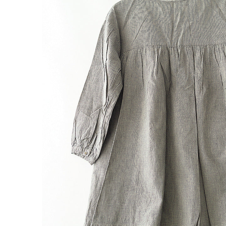 [BUNJANG] Studio Clip Linen Blend Shirt / 내추럴 깅업잔쳌 면린넨br