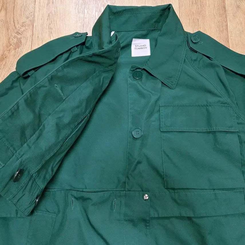 [BUNJANG] STUDIO TOMBOY Detachable Coat / 스튜디오톰보이(STUDIO TOMBOY) 디테쳐블 코트 프리사이즈