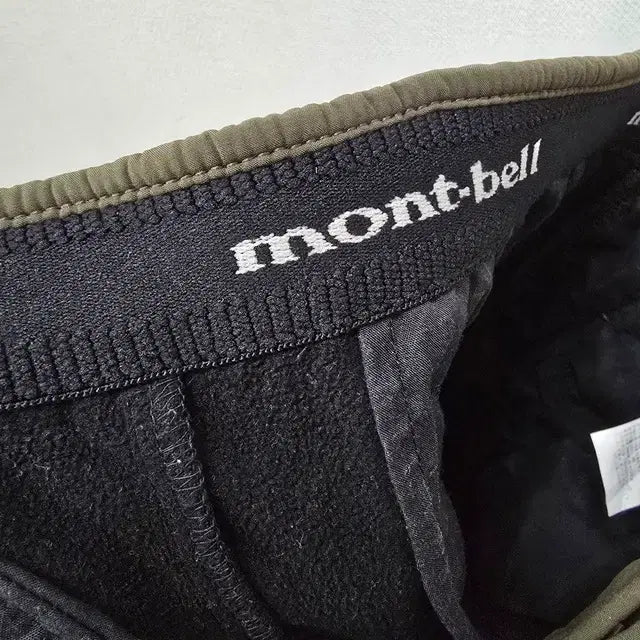 [BUNJANG] Mont-Bell Khaki Fleece Lined Hiking Pants / mont-bell 몽벨 카키 기모 등산 바지