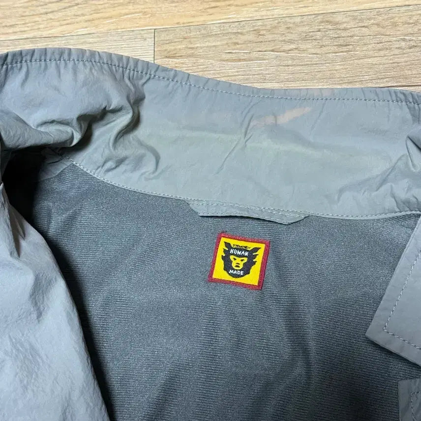 [BUNJANG] Human Made Coach Jacket Gray M / 휴먼메이드 코치 자켓 그레이 M