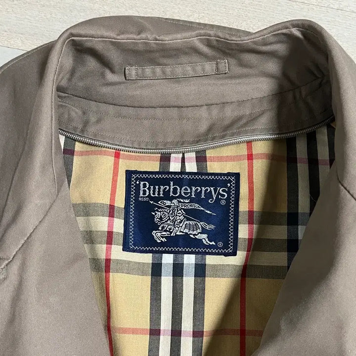 [BUNJANG] Burberrys Vintage Balmacan Coat Nova Check Wool Liner / 90s 버버리 Burberrys 빈티지 발마칸 코트 너바체크 울라이너 탈