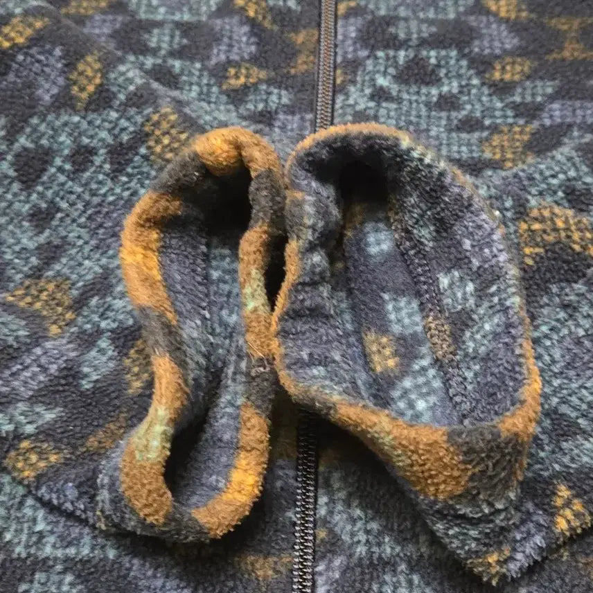 [BUNJANG] Columbia Ethnic Pattern Fleece Zip-Up Jacket - Size M / 컬럼비아(Columbia) 에스닉 패턴 후리스 집업 - M 사이즈