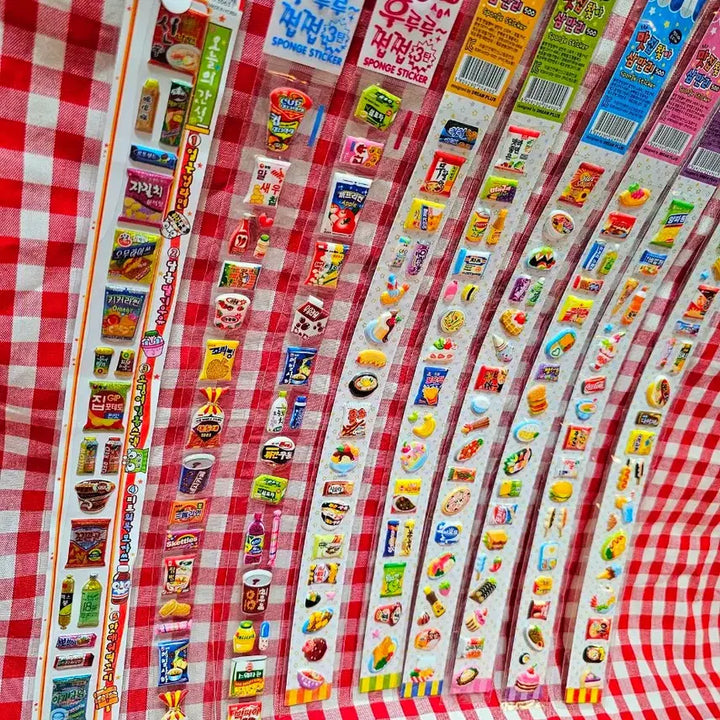 [BUNJANG] Vintage Stationery Sticker Exchange / (교환글) 고전문구 먹지마 스티커 교환