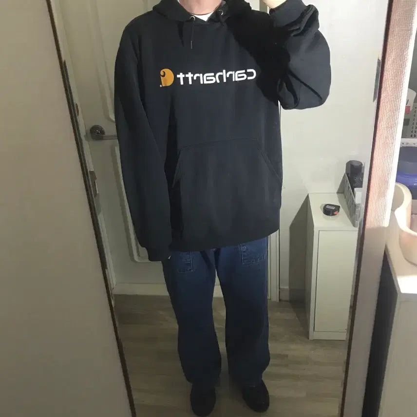 [BUNJANG] Carhartt Hooded Sweatshirt (L) / 칼하트 후드티 L사이즈