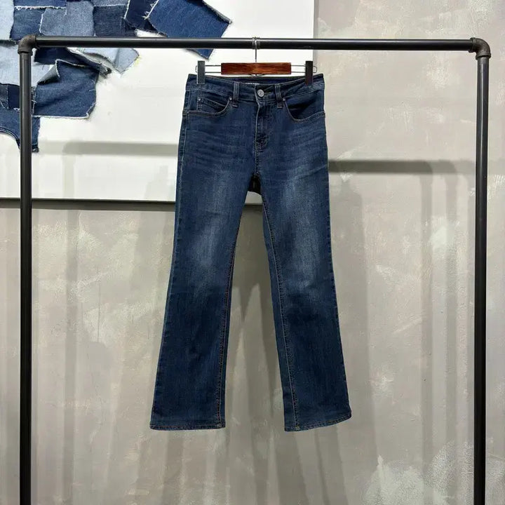 [BUNJANG] Buckaroo Women's Casual Denim Pants / (25인치) 버커루 여성 캐주얼 스판 진청바지 데님팬츠