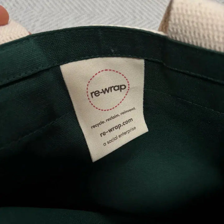 [BUNJANG] Duntbooks Green Eco Bag / 던트북스 그린 에코백