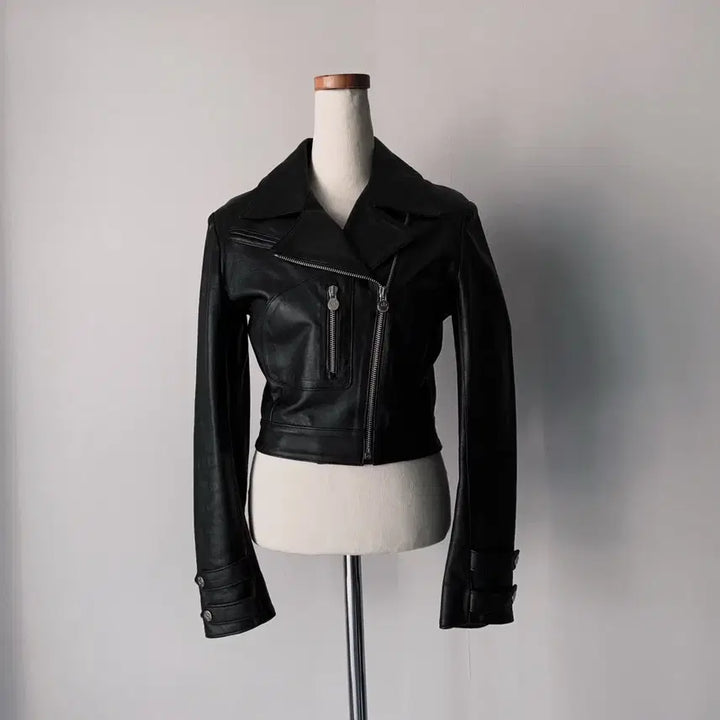 [BUNJANG] Roccobarocco Lambskin Leather Jacket / roccobarocco 로코바로코 양가죽자켓 (이태리 수입)