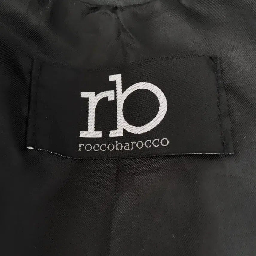 [BUNJANG] Roccobarocco Lambskin Leather Jacket / roccobarocco 로코바로코 양가죽자켓 (이태리 수입)