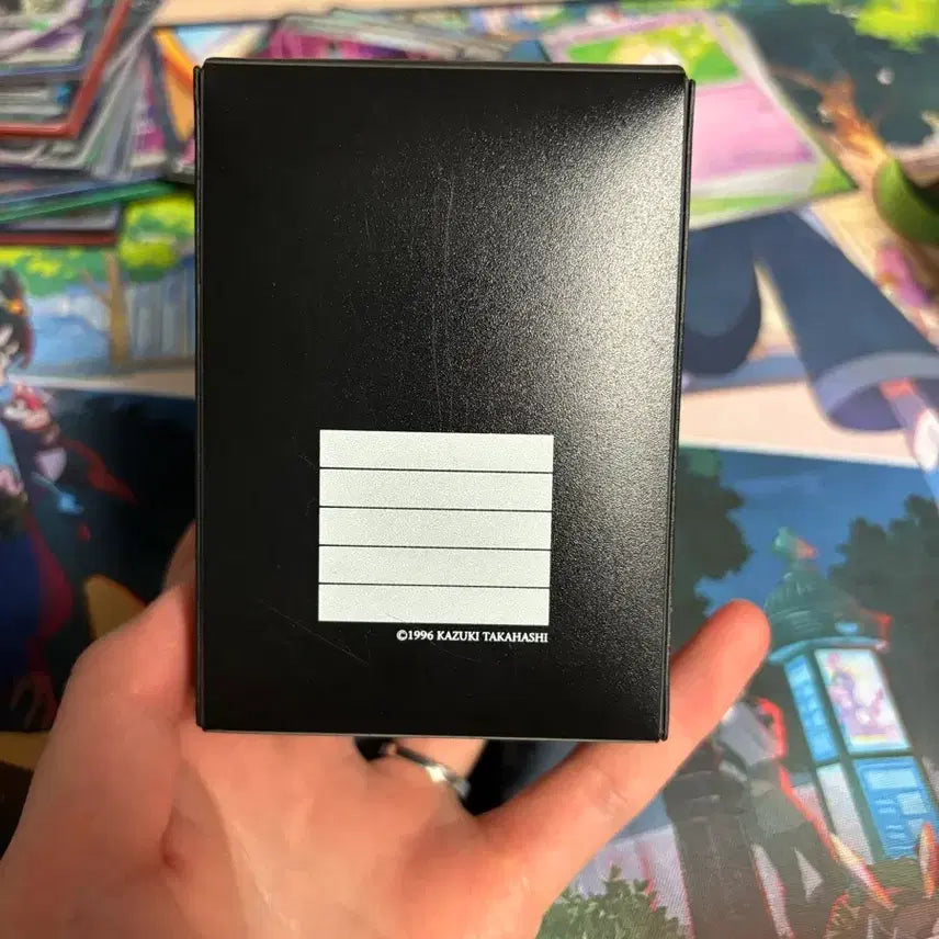 [BUNJANG] Yu-Gi-Oh! DM Deck Case - Black / 유희왕 dm 덱케이스 블랙
